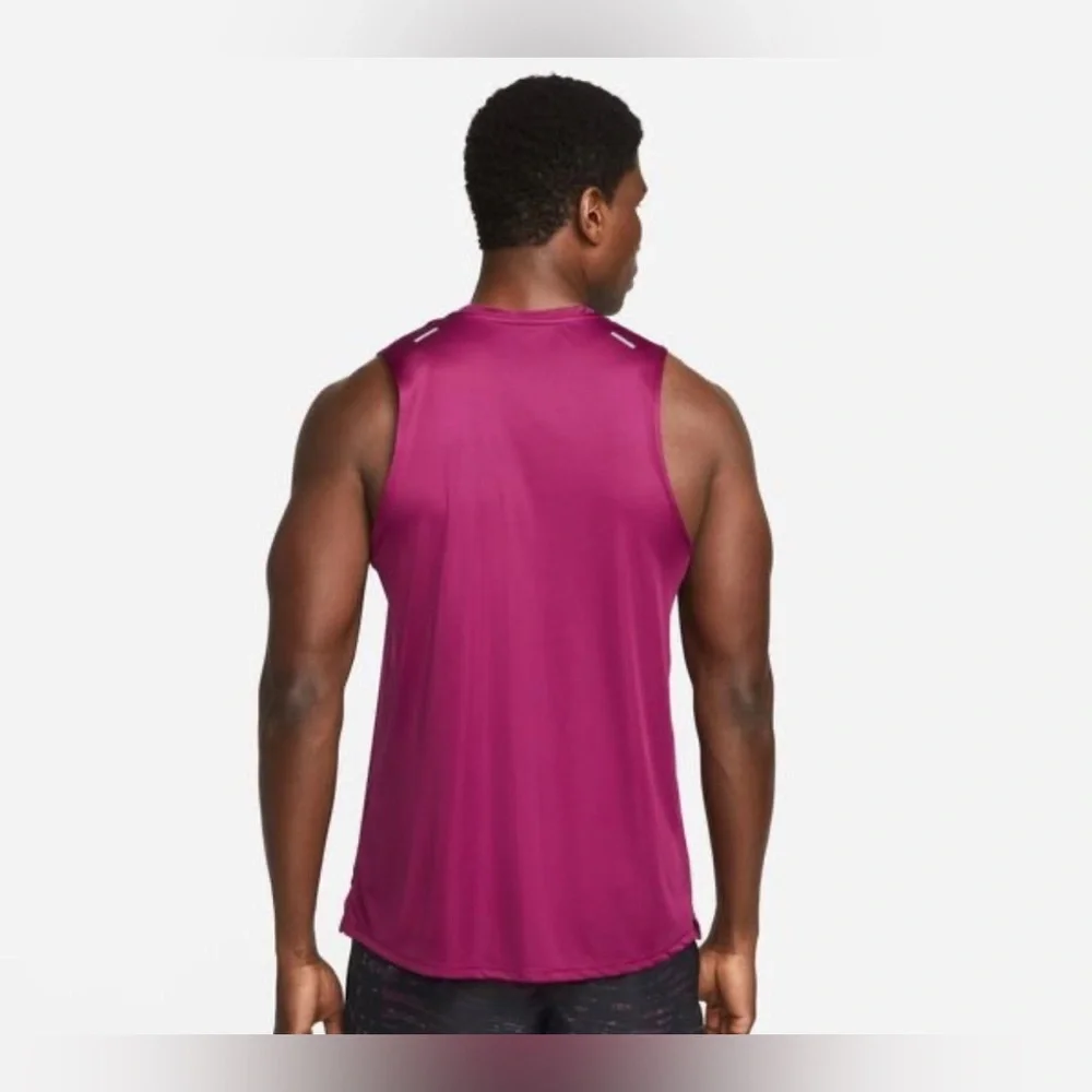 Nike Tank Top Dri-FIT UV Run Division Miller - Purple - Picture 5 of 6